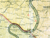 1883 Jefferson County Map of the Retreat tract
